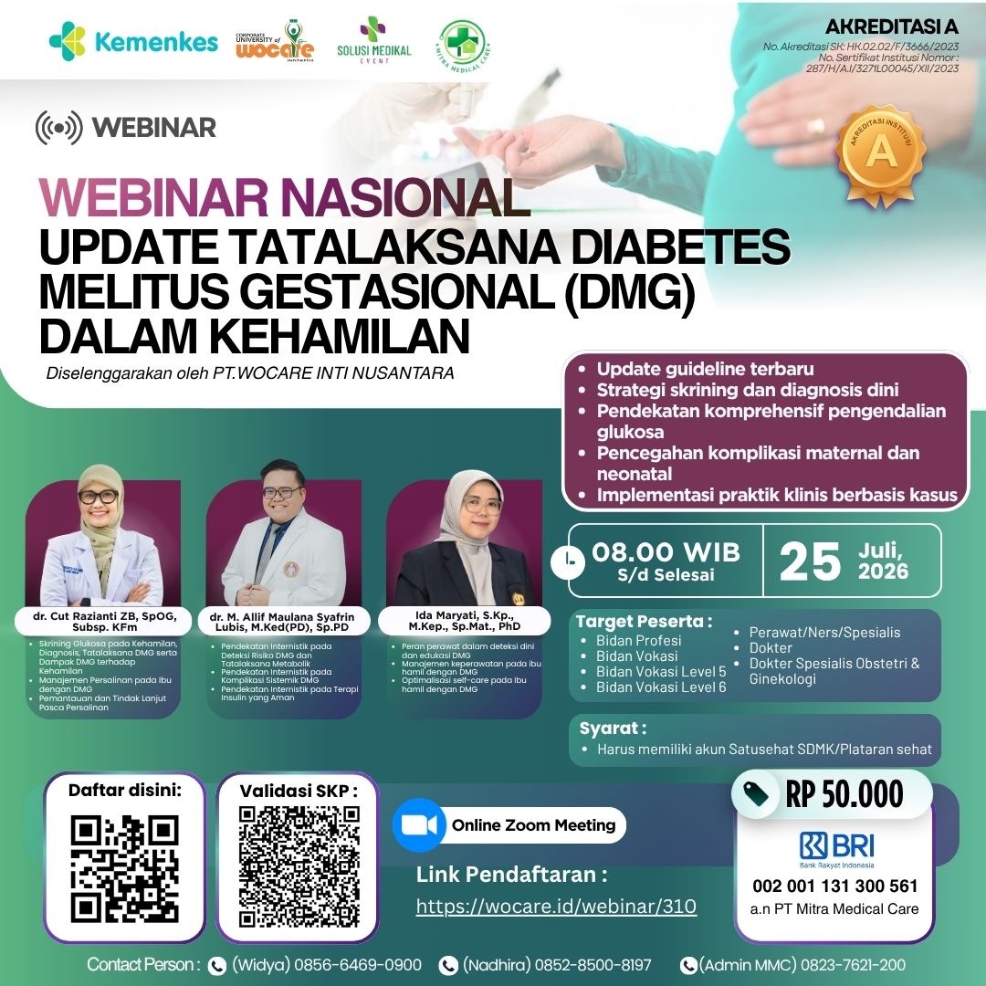 UPDATE TATALAKSANA DIABETES MELITUS GESTASIONAL (DMG) DALAM KEHAMILAN