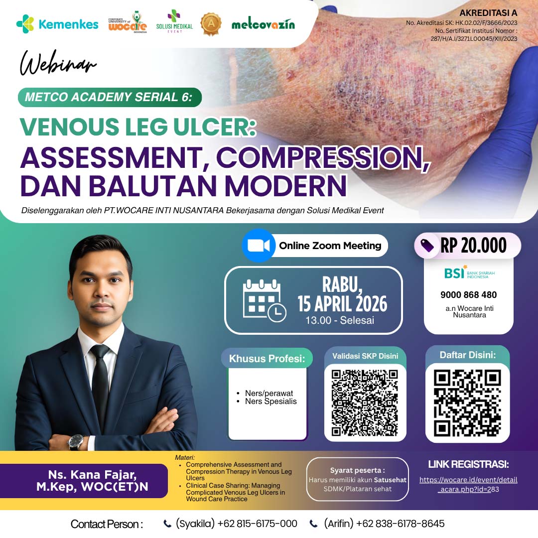 VENOUS LEG ULCER: ASSESSMENT, COMPRESSION, DAN BALUTAN MODERN