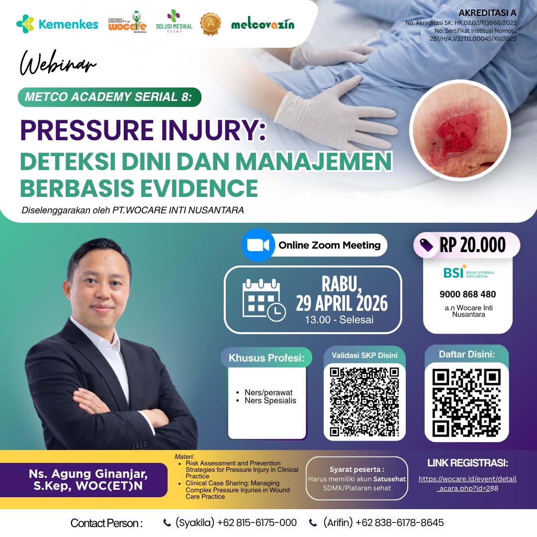 PRESSURE INJURY: DETEKSI DINI DAN MANAJEMEN BERBASIS EVIDENCE