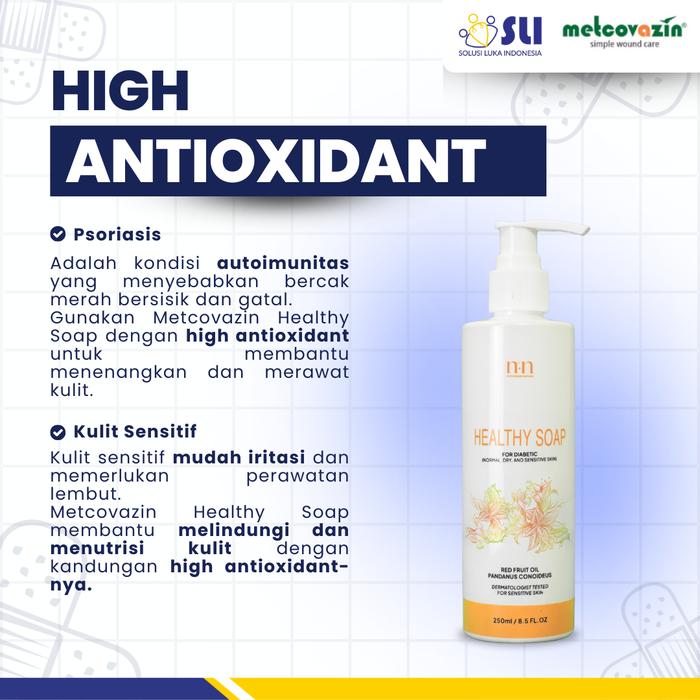 METCOVAZIN NATURAL HEALTHY SOAP - PERAWATAN KULIT KERING & DIABETES 4