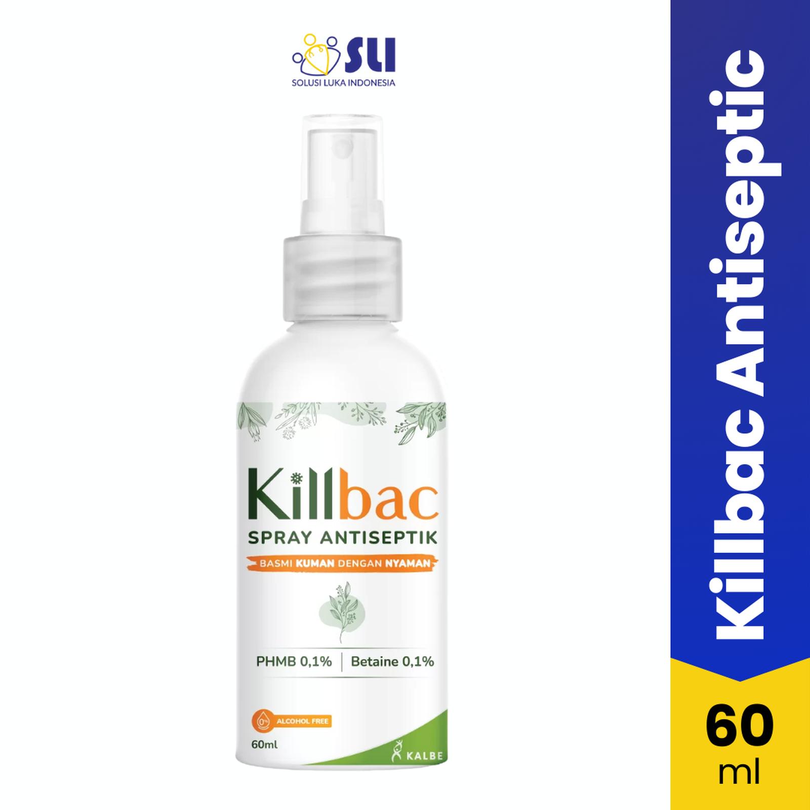KILLBAC SPRAY ANTISEPTIK PEMBUNUH KUMAN 3