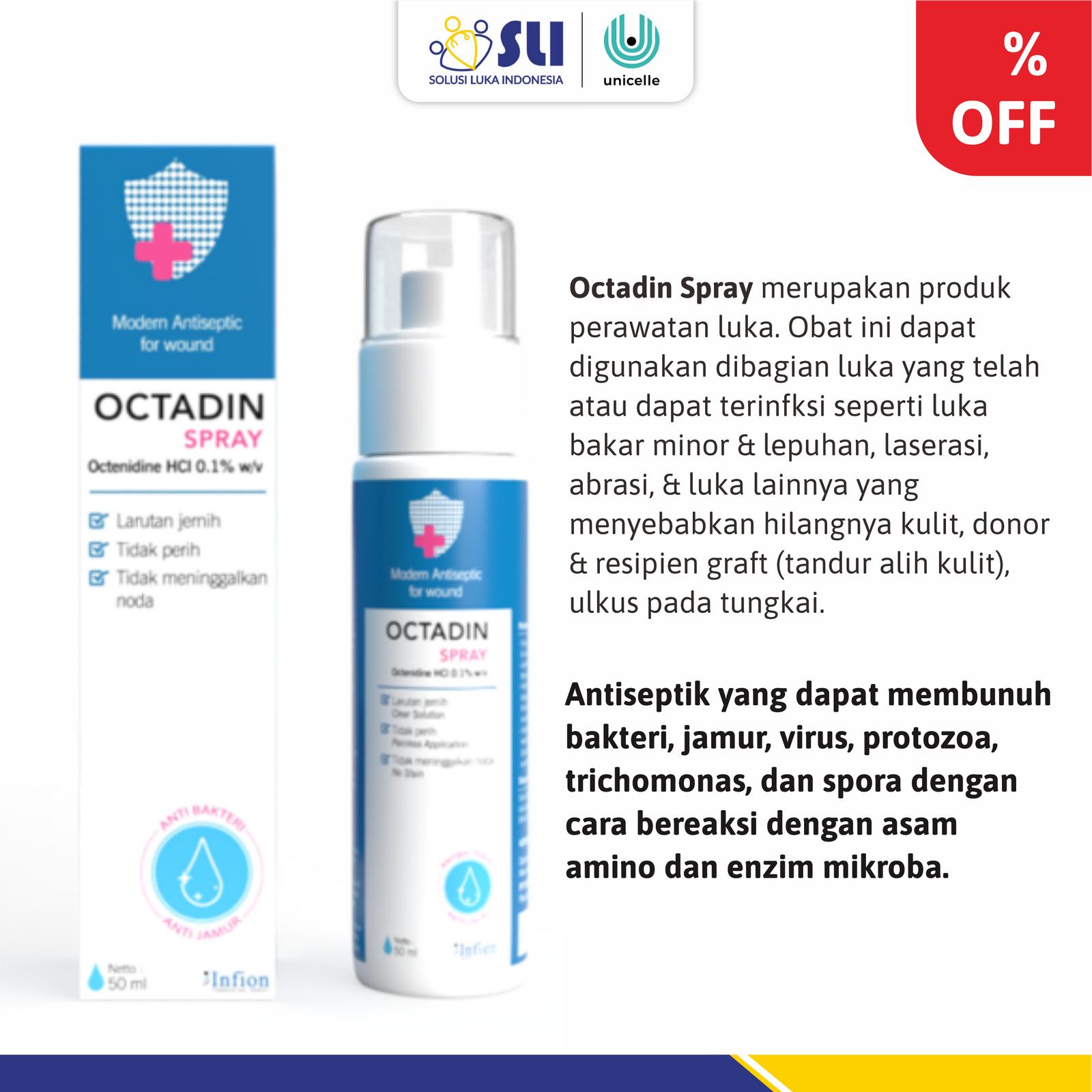 OCTADIN SPRAY - CAIRAN ANTISEPTIK 2