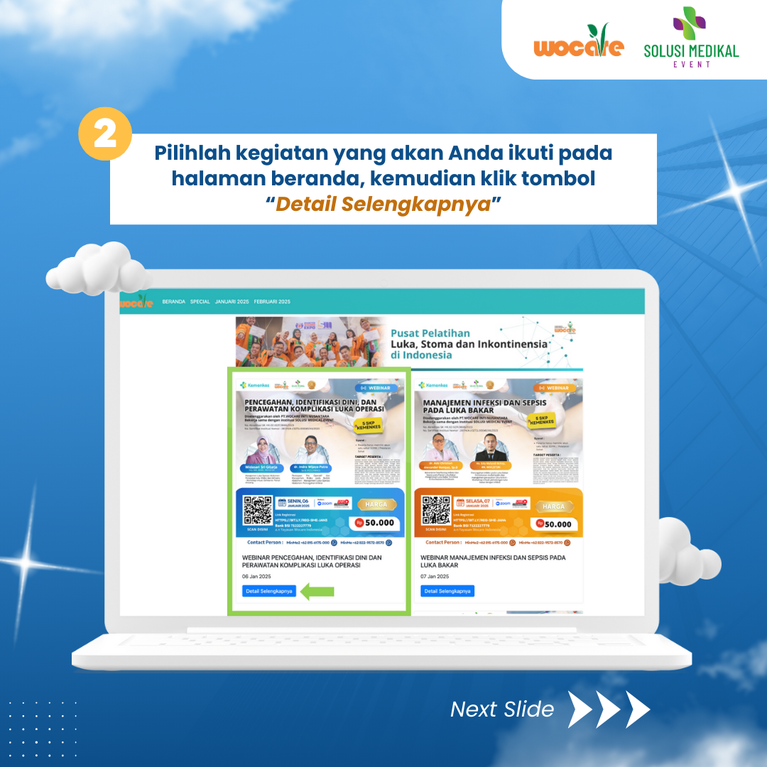 ALUR REGISTRASI WEBINAR SOLUSI MEDIKAL EVENT