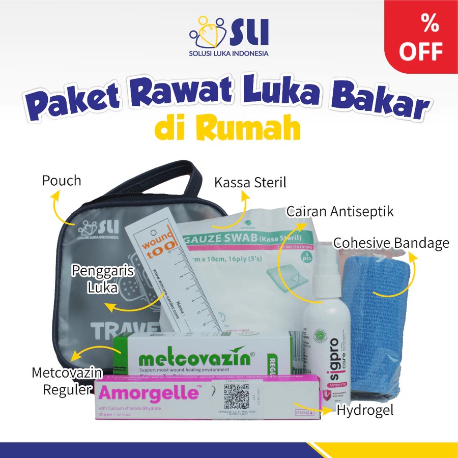 KIT PERAWATAN LUKA BAKAR