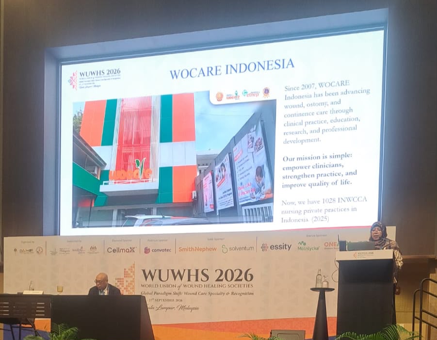 Indonesia Membawa Perspektif Perawatan Luka Regional dalam WUWHS 2026