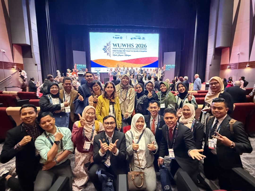 Hari Kedua WUWHS 2026: Antusiasme Delegasi Indonesia Perkuat Jejaring Wound Care Internasional