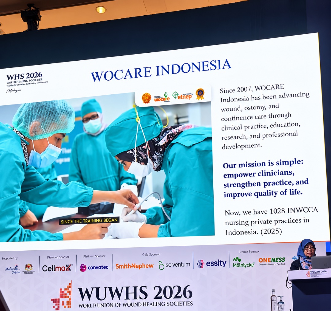 WUWHS 2026: Dr. Widasari Sri Gitarja Memperkenalkan Pendekatan 7 Steps Disaster Wound Manajement