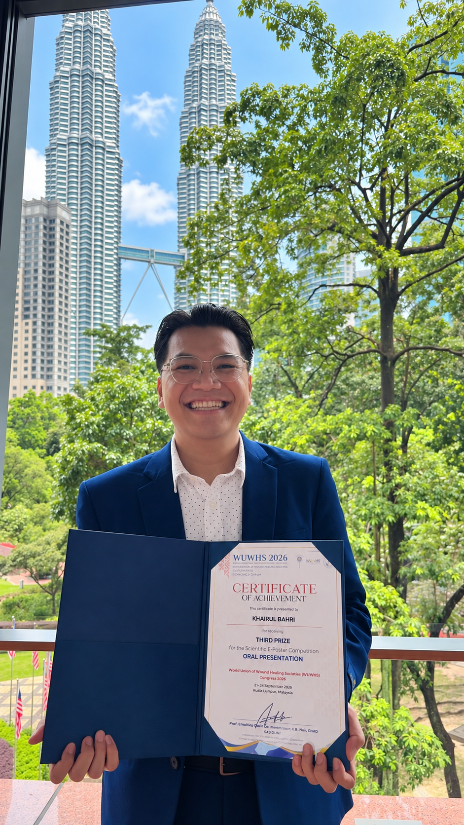 Third Prize Oral Presentation pada WUWHS 2026, Bawa Nama WOCARE dan Indonesia ke Forum World-Class Wound Care