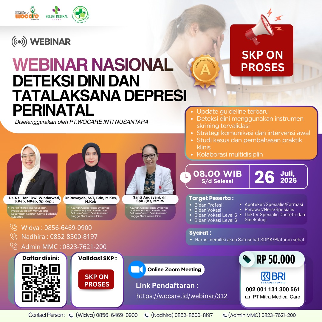 DETEKSI DINI DAN TATALAKSANA DEPRESI PERINATAL