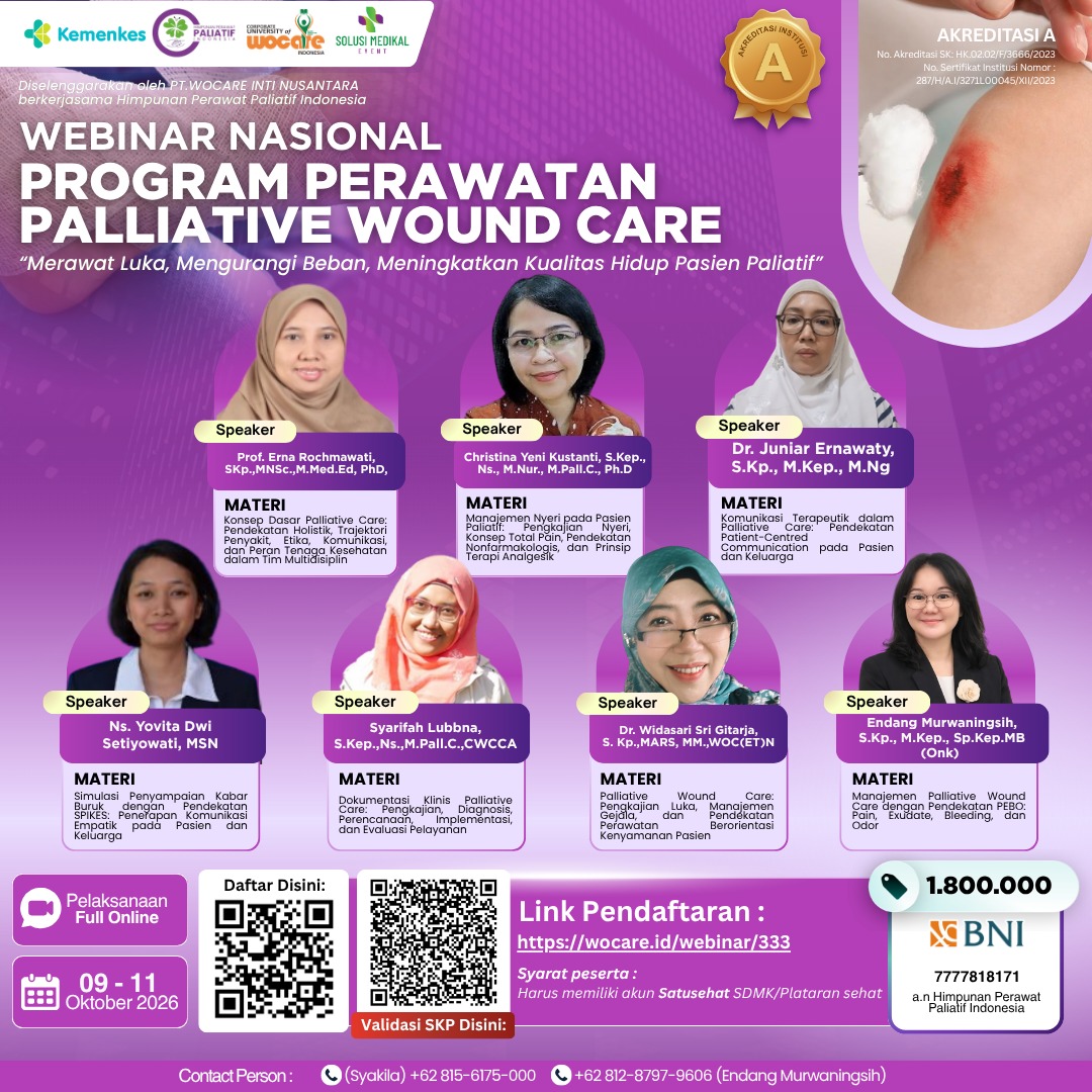 PROGRAM PERAWATAN PALLIATIVE WOUND CARE